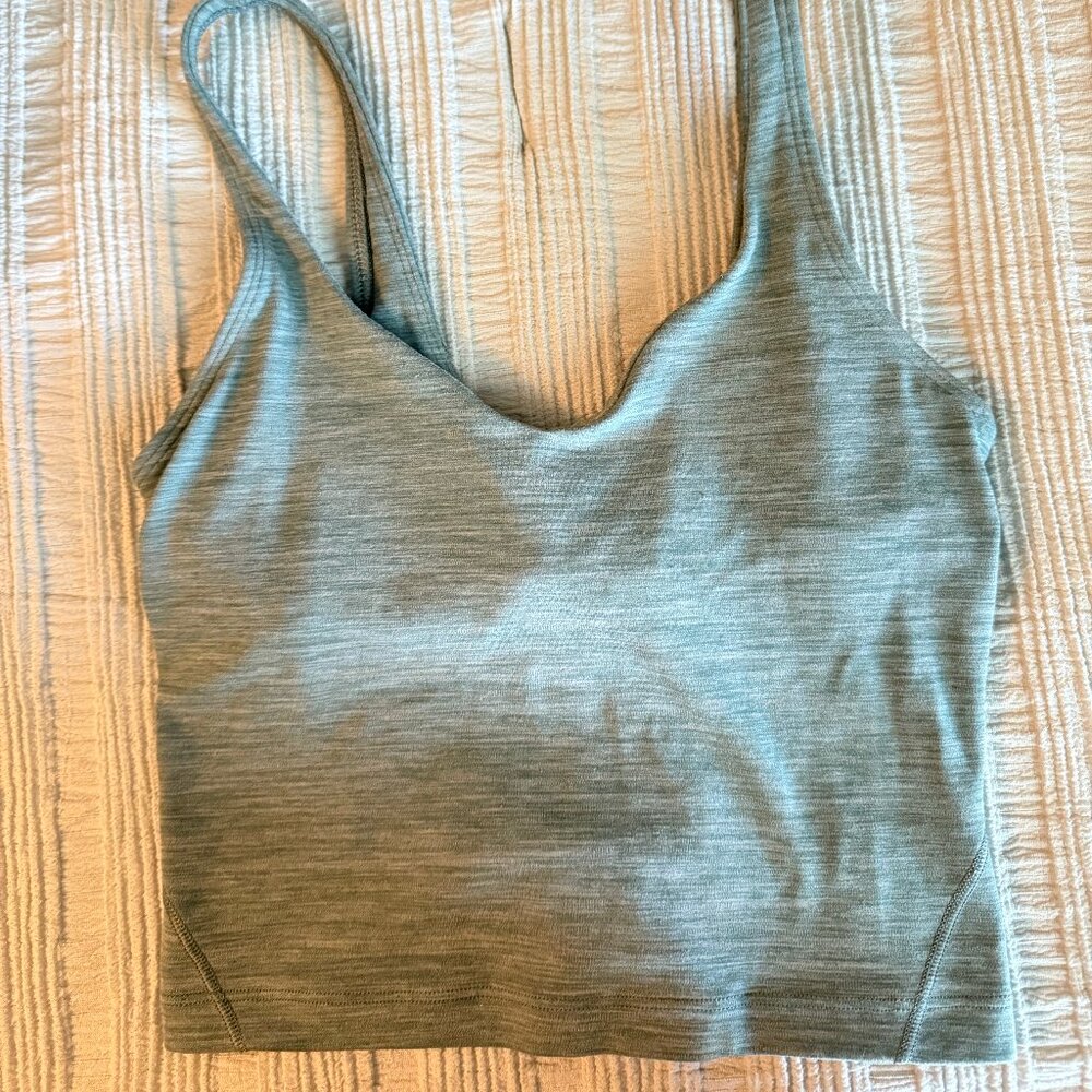 Lululemon Align Tank Top Teal/Grey